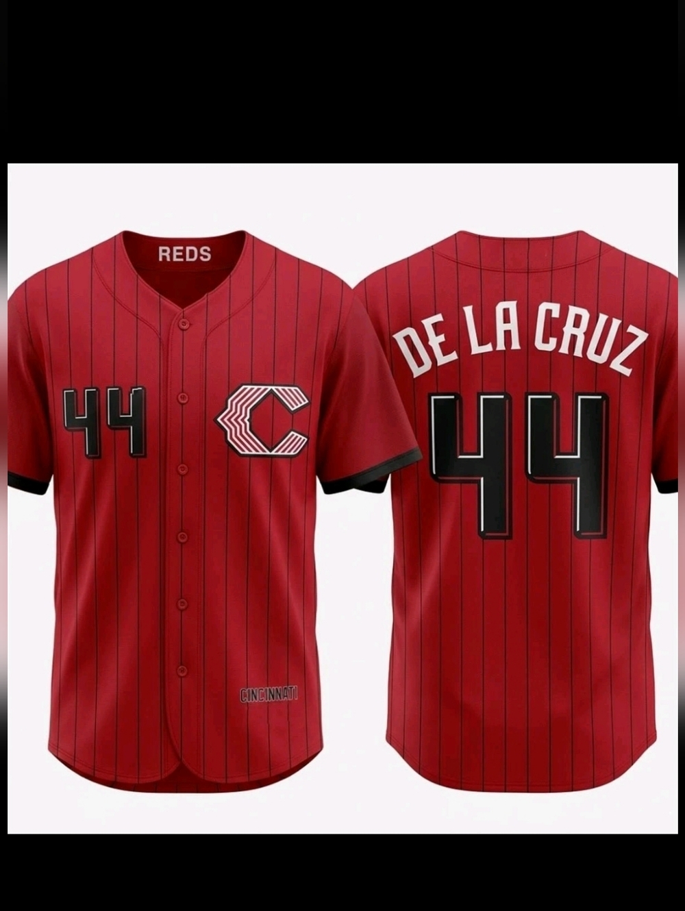 Nike Cininnati Red Delacruz 2026 Jersey Mens Size Xl NEW!